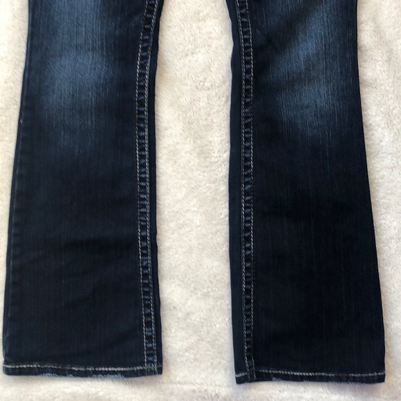 Silver Jeans Blue Suki Surplus Curvy Fit Bootcut Jeans Size 27 - Picture 5 of 14
